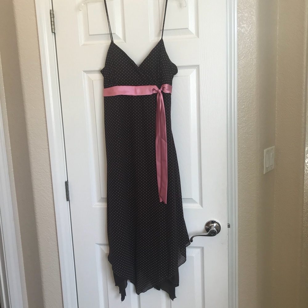 Beautiful brown and pink dress